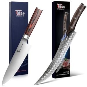 SYOKAMI Breaking Knife 10.5 Inch+8 Inch Japanese Chef Knife