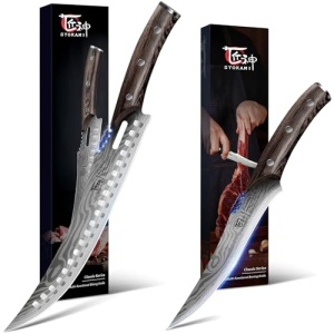 SYOKAMI Breaking Knife 10.5 Inch+Boning Knife 6.7 Inch