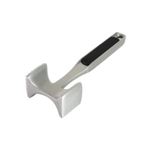 KitchenAid Gourmet Multi Sided Meat Tenderizer for Pounding Meats, Nuts, Shellfish, ect, Hang Hole for Easy Storage, Hand Wash, One Size, Black
